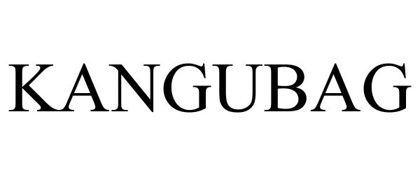 Trademark Logo KANGUBAG