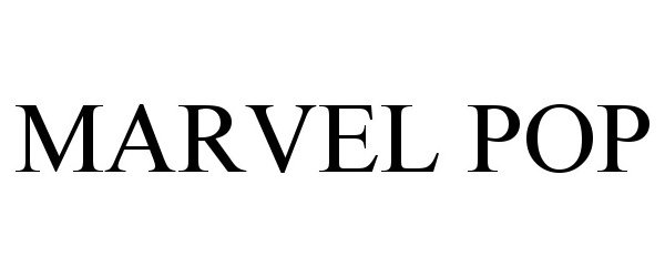 Trademark Logo MARVEL POP