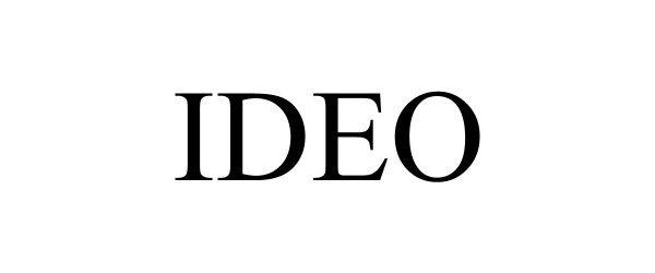 Trademark Logo IDEO