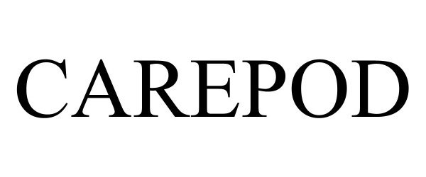 Trademark Logo CAREPOD