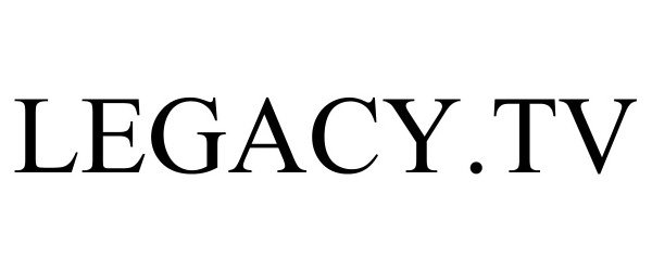 Trademark Logo LEGACY.TV