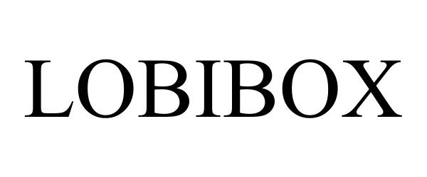 Trademark Logo LOBIBOX