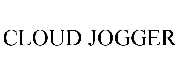 Trademark Logo CLOUD JOGGER