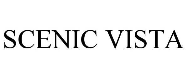 Trademark Logo SCENIC VISTA
