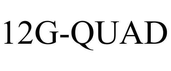 Trademark Logo 12G-QUAD