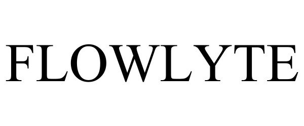 Trademark Logo FLOWLYTE