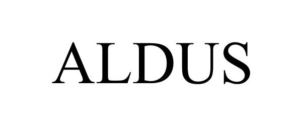 Trademark Logo ALDUS