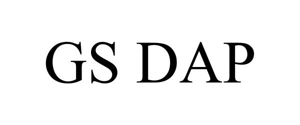 Trademark Logo GS DAP