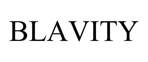 Trademark Logo BLAVITY