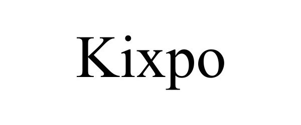 Trademark Logo KIXPO