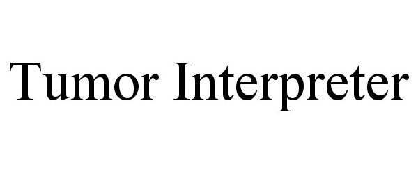  TUMOR INTERPRETER