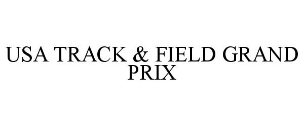  USA TRACK &amp; FIELD GRAND PRIX