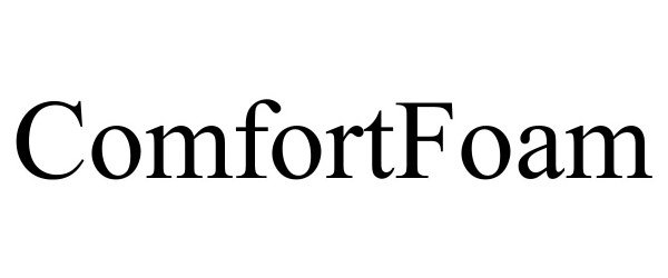 Trademark Logo COMFORTFOAM