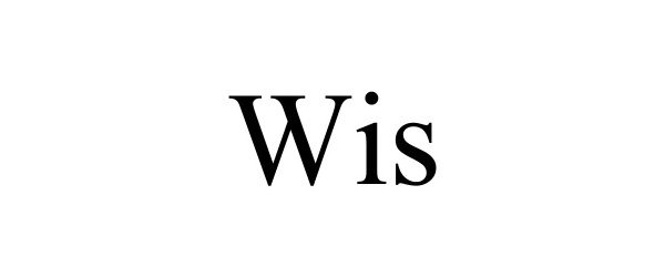 Trademark Logo WIS