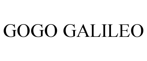  GOGO GALILEO