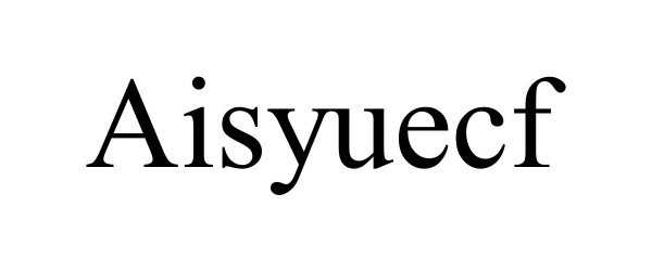 Trademark Logo AISYUECF