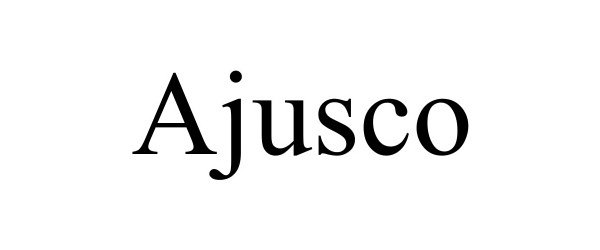 Trademark Logo AJUSCO