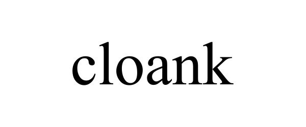 Trademark Logo CLOANK