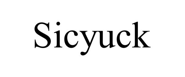 Trademark Logo SICYUCK