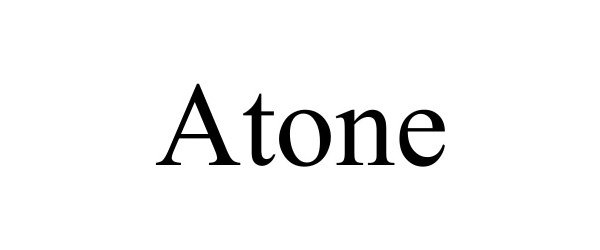 Trademark Logo ATONE