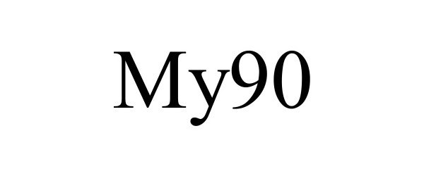 Trademark Logo MY90