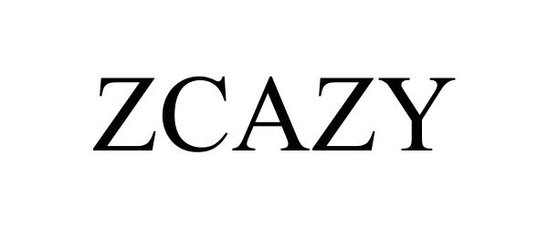 Trademark Logo ZCAZY