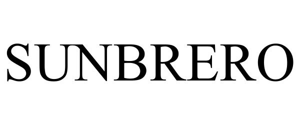 Trademark Logo SUNBRERO