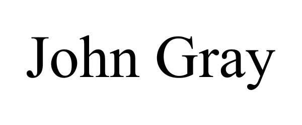  JOHN GRAY