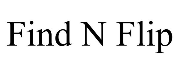 Trademark Logo FIND N FLIP