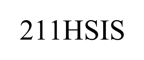 Trademark Logo 211HSIS