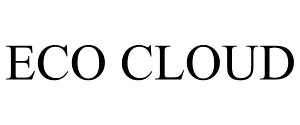 Trademark Logo ECO CLOUD