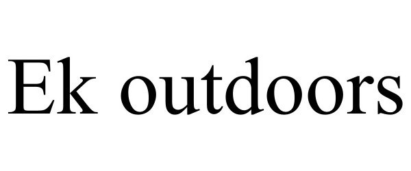  EK OUTDOORS