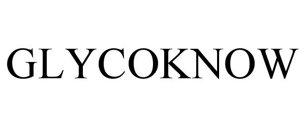 Trademark Logo GLYCOKNOW