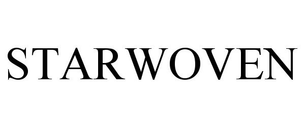 Trademark Logo STARWOVEN