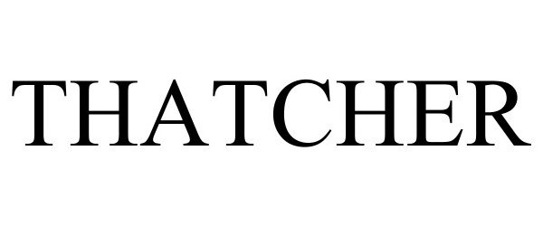 Trademark Logo THATCHER