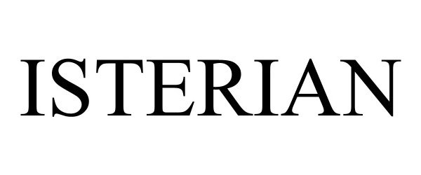 Trademark Logo ISTERIAN