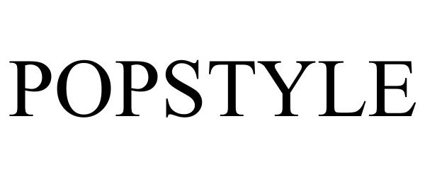 Trademark Logo POPSTYLE
