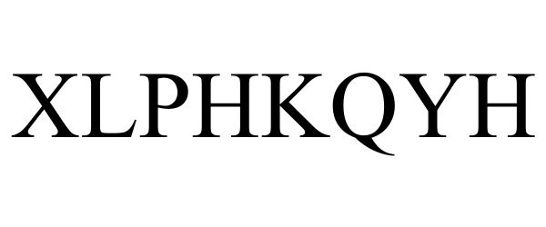 Trademark Logo XLPHKQYH