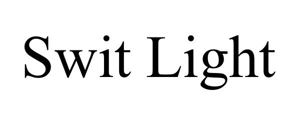 Trademark Logo SWIT LIGHT