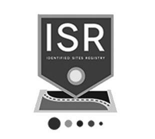 Trademark Logo ISR IDENTIFIED SITES REGISTRY