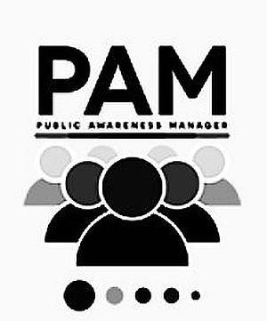 Trademark Logo PAM PUBLIC AWARENESS MANAGER