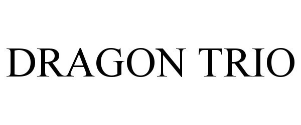 Trademark Logo DRAGON TRIO