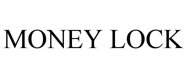 Trademark Logo MONEY LOCK
