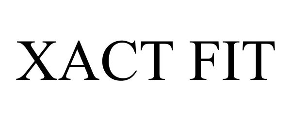Trademark Logo XACT FIT