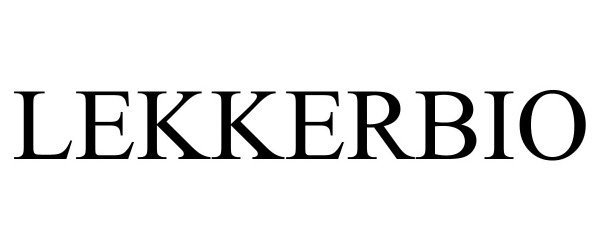 Trademark Logo LEKKERBIO