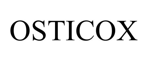 Trademark Logo OSTICOX