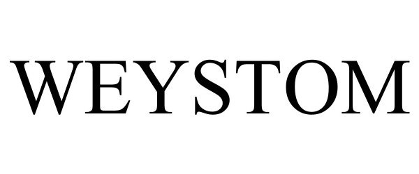 Trademark Logo WEYSTOM