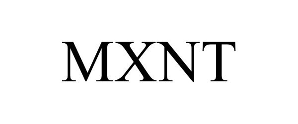 Trademark Logo MXNT