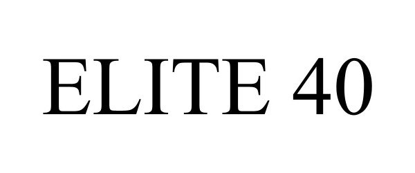 Trademark Logo ELITE 40