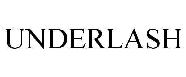 Trademark Logo UNDERLASH